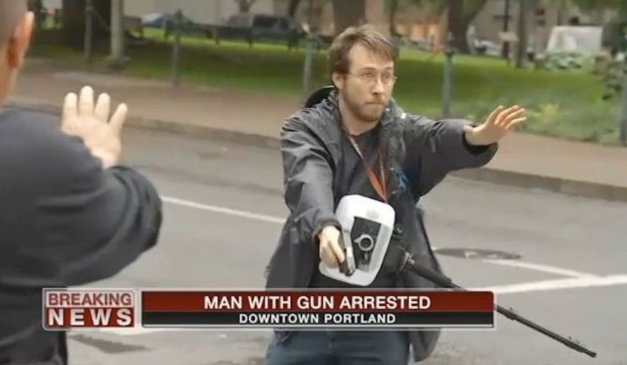Wingnut Blogger Arrested After Pointing Gun At BLM Rally